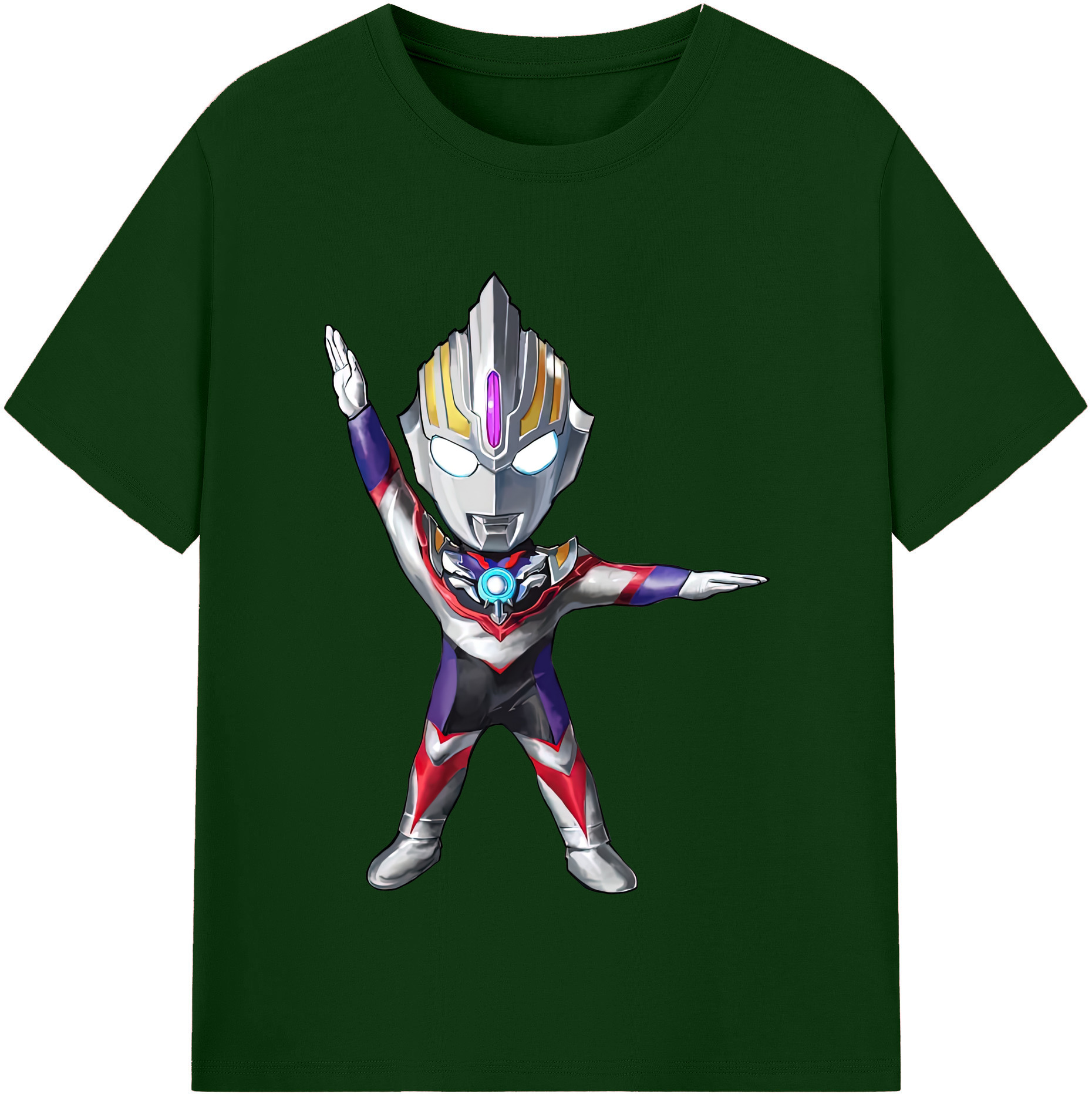 （画像用） ウルトラマン Ultraman 綿100％半袖Tシャツ（フロントプリント）